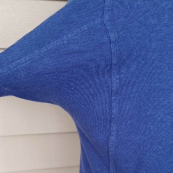 Eileen Fisher Purpkr Short Sleeve Top - Picture 4 of 7